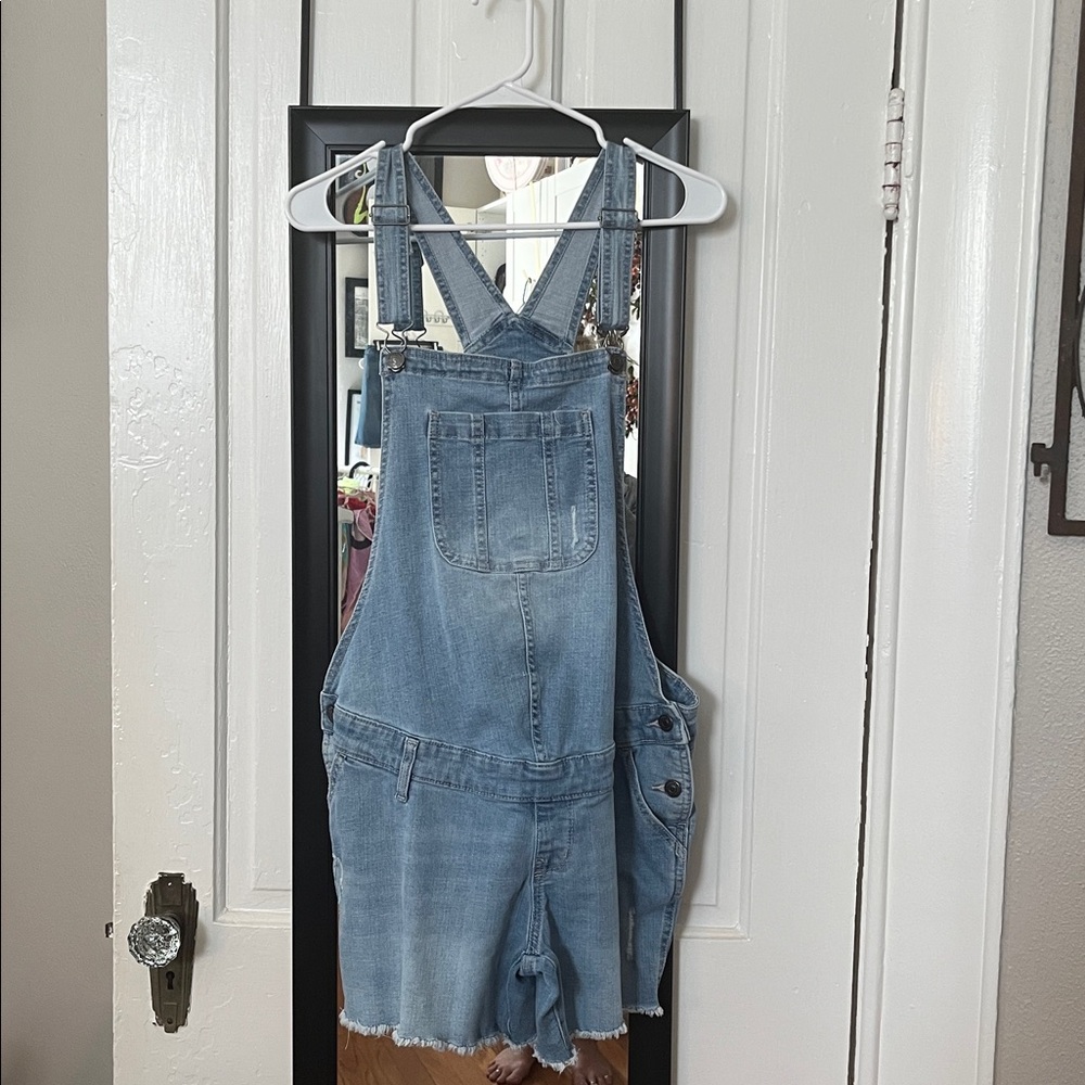 Sonoma Light‎ Blue Maternity Overalls